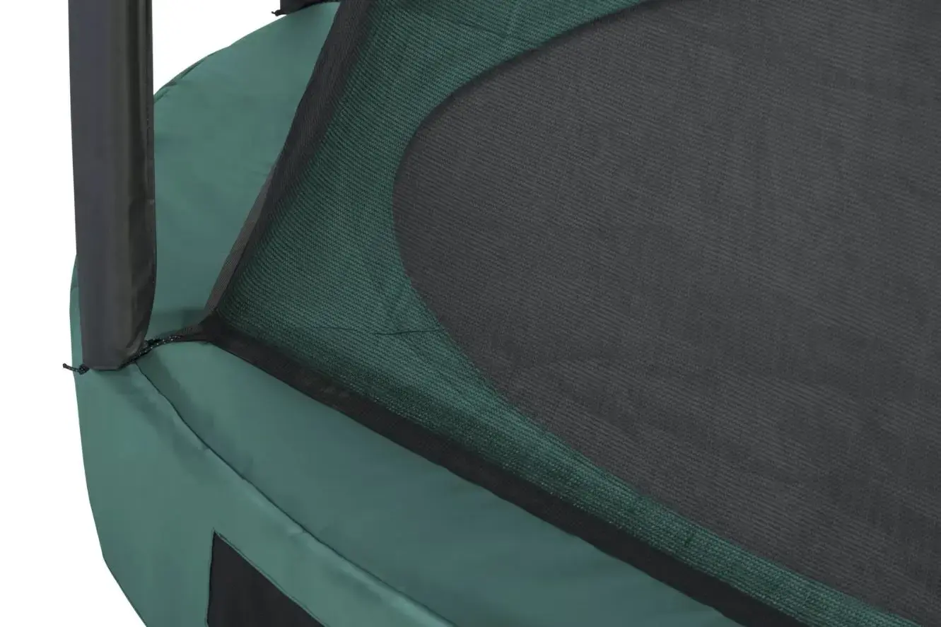 Trampoline Premium Ground Combo 366 cm green