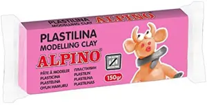 Plastilinas ALPINO 150g rožinis