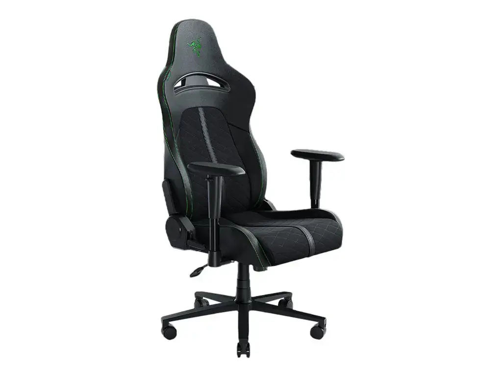 "Razer Enki X" ergonominė žaidimų kėdė juoda/žalia
