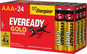 Energizer battery Eveready Gold AAA DP24