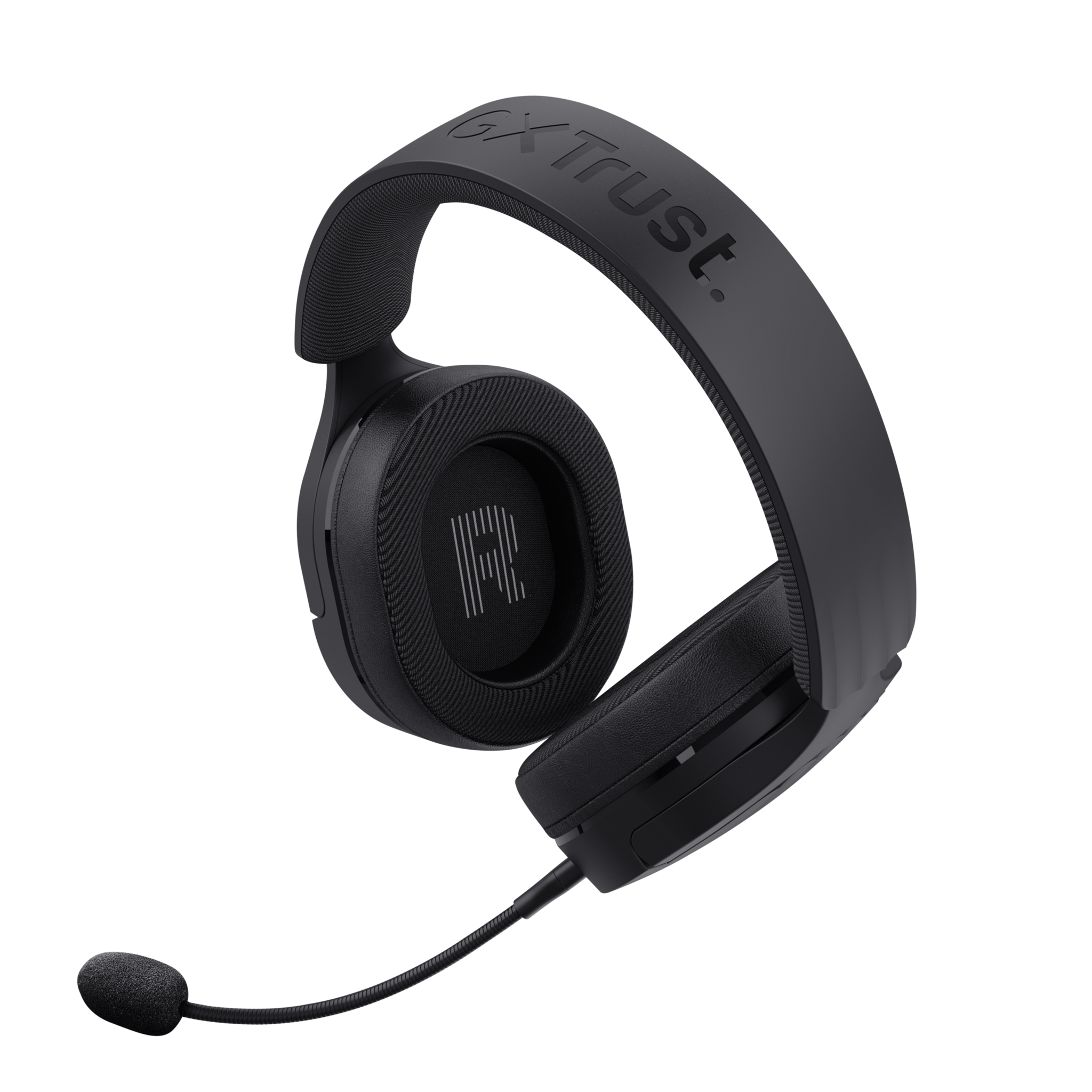 "Trust GXT 489 FAYZO", laidinės, žaidimų, 20 - 20000 Hz, 256 g, ausinės, juodos spalvos