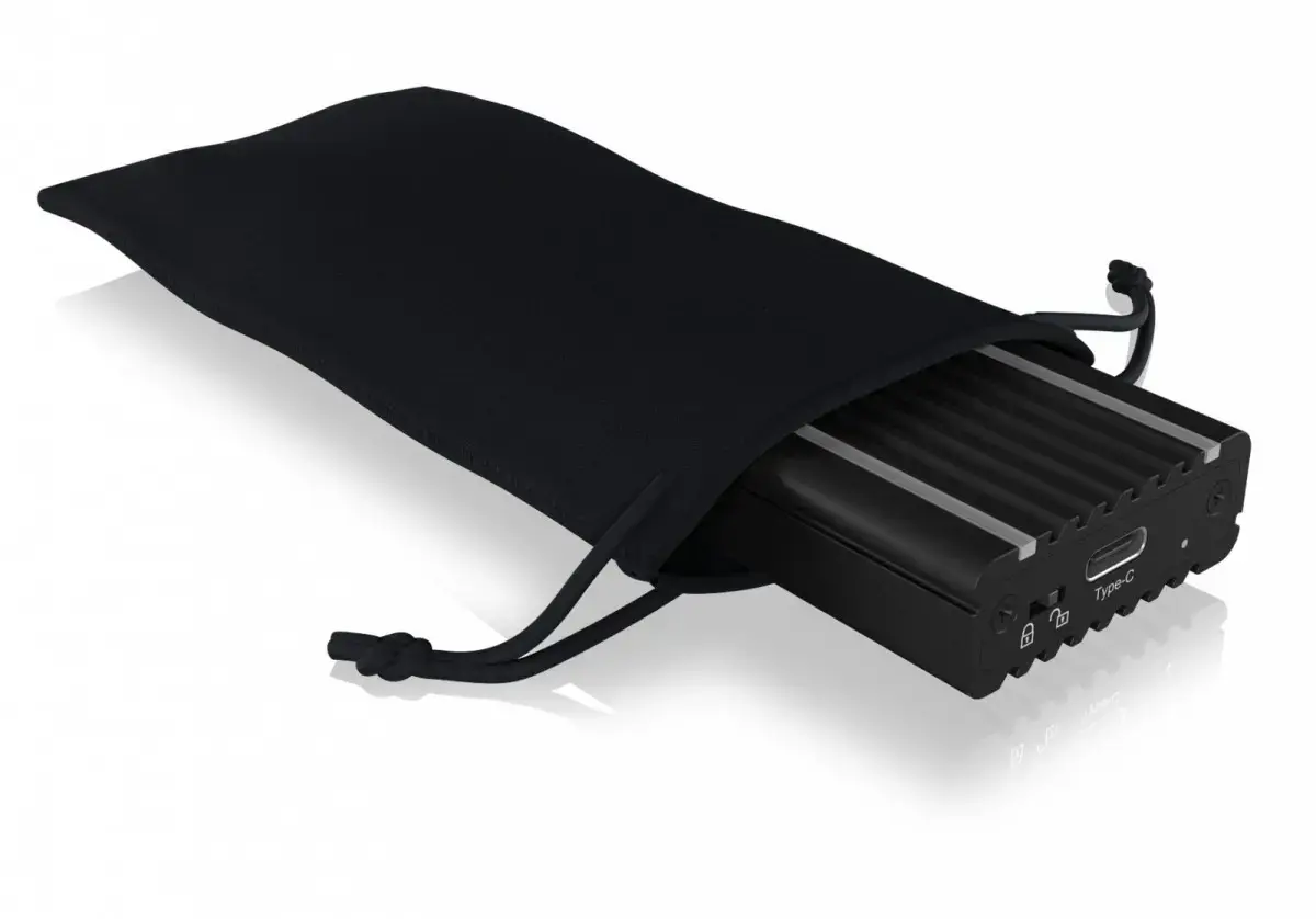 ICY BOX IB-1824ML-C31 USB Type-C korpusas M.2 NVMe SSD - su RGB apšvietimu