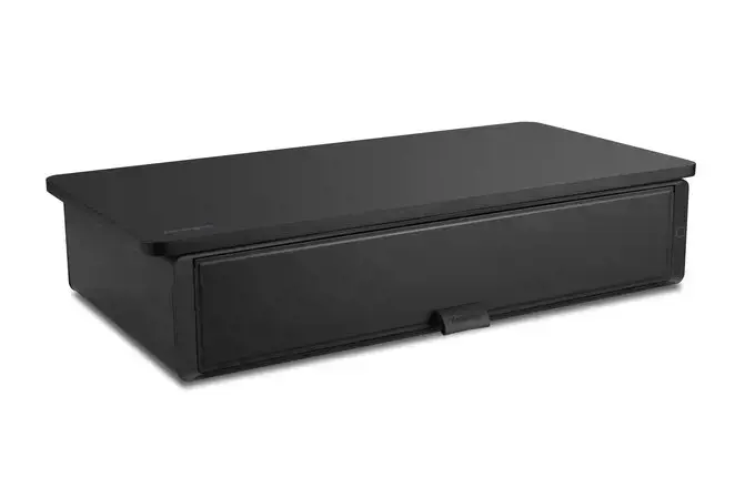 "Kensington UVStand™" monitoriaus stovas su UVC dezinfekavimo skyriumi, laisvai pastatomas, 18 kg, 86,4 cm (34"), juodas