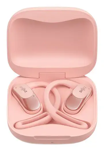 SHOKZ OpenFit Air, Wireless, Calls/Music/Sport/Everyday, 50 - 16000 Hz, Headset, Rose