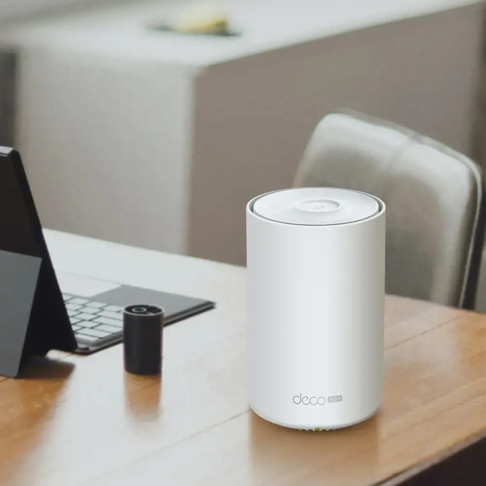 TP-Link 4G+ AX1800 Whole Home Mesh WiFi 6 Gateway, White, Internal, Power, CE: ≤20 dBm (2.4GHz), ≤23 dBm (5GHz), 0 - 40 °C, -40 - 60 °C