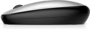 HP 240 Pike Silver Bluetooth Mouse, Ambidextrous, Optical, Bluetooth, 1600 DPI, Silver