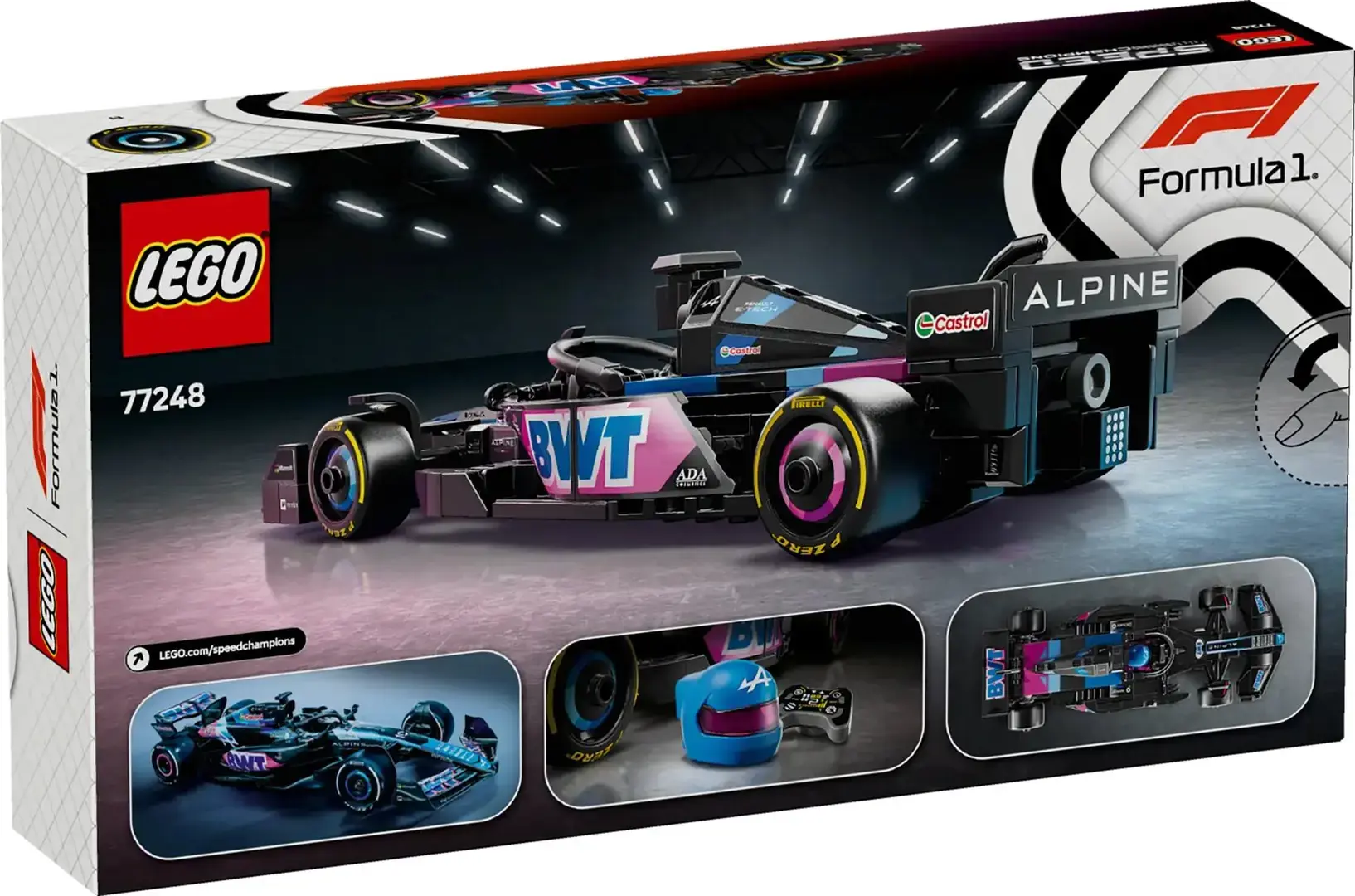 LEGO SPEED CHAMPIONS 77248 BWT Alpine F1 Team A524