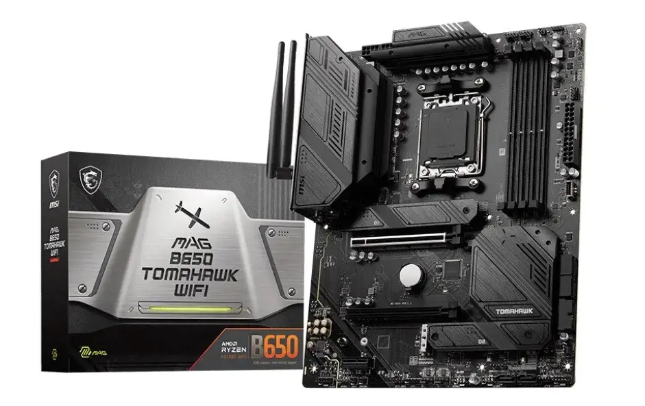 MSI MAG B650 Tomahawk WIFI, AMD, "Socket AM5", "AMD Ryzen 7 7th Gen", "AMD Ryzen 9 7th Gen", "Socket AM5", DDR5-SDRAM, 128 GB