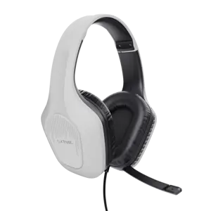 Trust GXT 415W Zirox, Wired, 20 - 20000 Hz, Gaming, 253 g, Headset, White