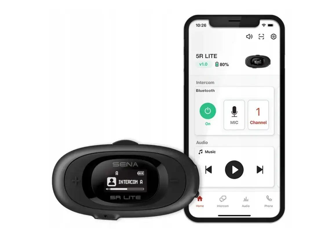 SENA MOTORBIKE INTERCOM 5RLITE-01 FOR 1 HELMET