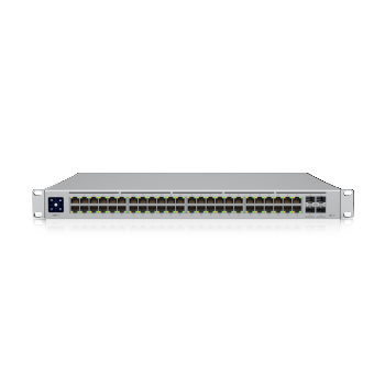 UBIQUITI 48 prievadų Gigabit UniFi L3 komutatorius + 4x 10GbE SFP+ prievadai