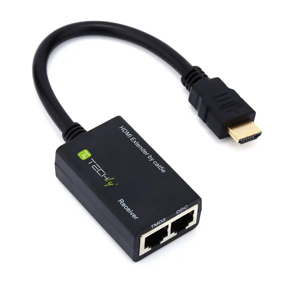 TECHLY 301153 "Techly" HDMI ilgintuvas "Cat.5e/6" kabeliu, iki 30 m