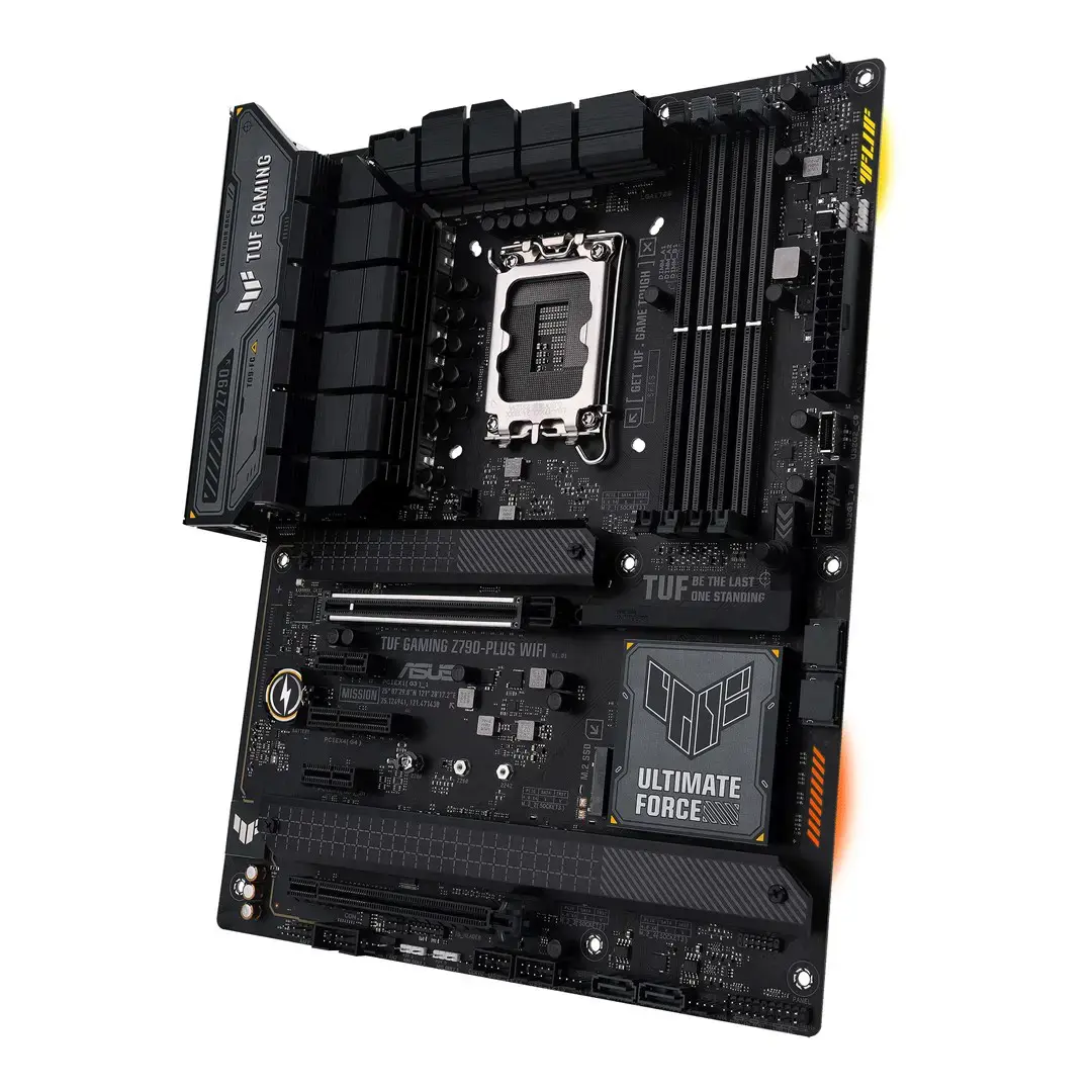 ASUS TUF GAMING Z790-PLUS WIFI, AMD, LGA 1700, "Intel® Celeron®", "Intel® Core™ i3", "Intel® Core™ i5", "Intel® Core™ i7", "Intel® Core™ i9",..., LGA 1700, DDR5-SDRAM, 128 GB
