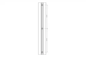 Viena sieninė rankena 1xLCD + klaviatūra, maks. 32 colių ir 8 kg pakreipimas ir pasukimas 360° (PIVOT)