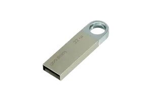 Goodram UUN2, 32 GB, USB Type-A, 2.0, 20 MB/s, Swivel, Silver
