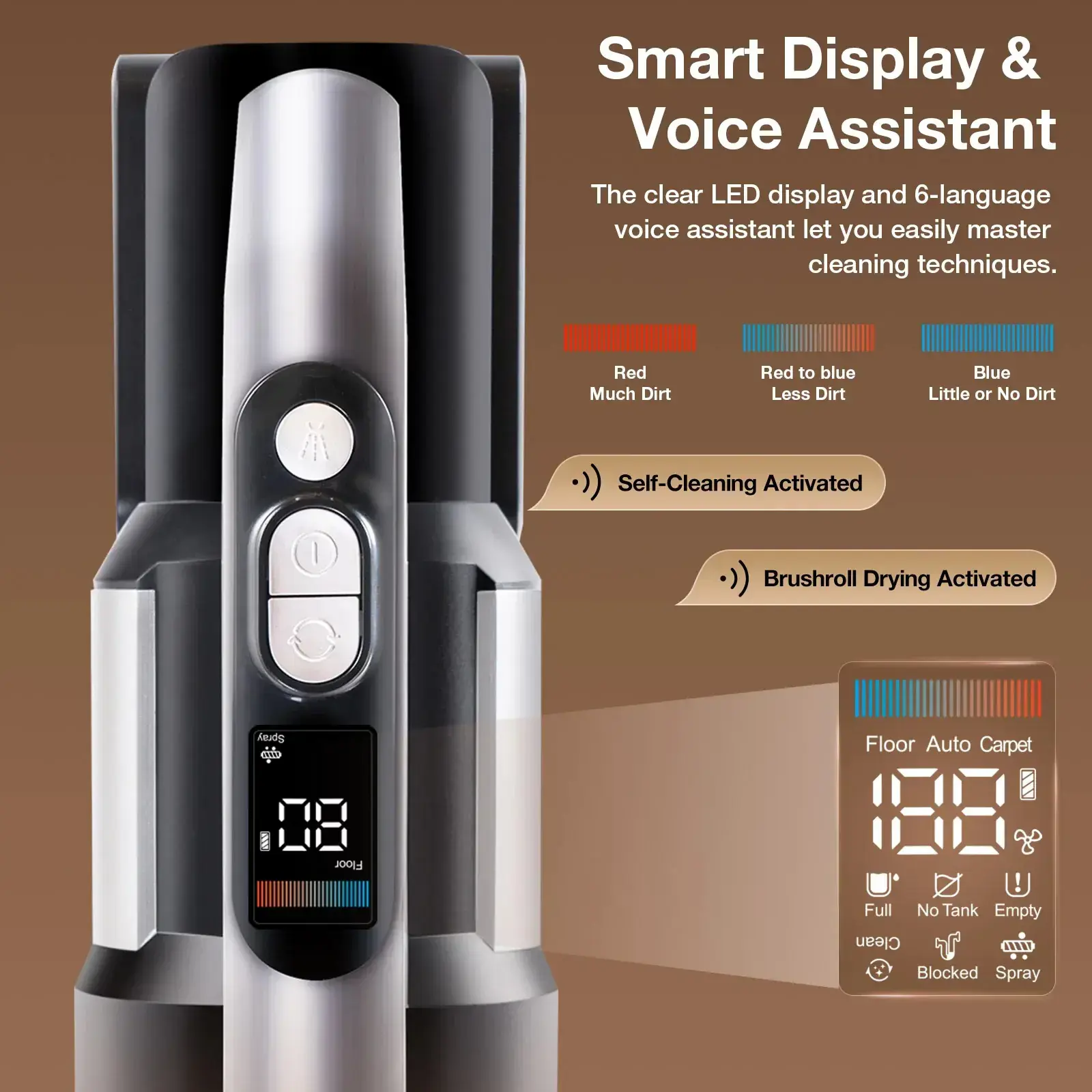 Jimmy Vacuum Cleaner and Washer | PW11 Plus | Cordless operating | Washing function | 400 W | 21.6 V | Operating time (max) 40-75 min | Black/Silver