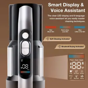 Jimmy Vacuum Cleaner and Washer | PW11 Plus | Cordless operating | Washing function | 400 W | 21.6 V | Operating time (max) 40-75 min | Black/Silver