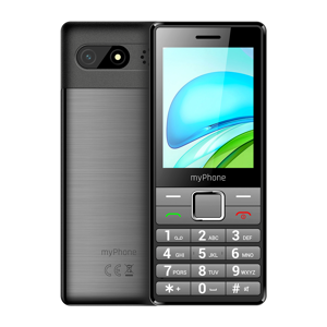 myPhone 7340 LTE | Silver | 2.8 " | IPS | 48 MB | 128 MB | Dual SIM | 3G | Main camera resolution 2 MP | 1400 mAh