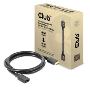 CABLE HDMI TO HDMI 1M/M/F CAC-1322 CLUB3D