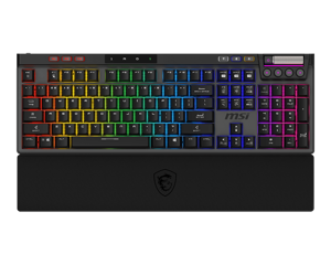 KEYBOARD GAMING BLACK US/STRIKE PRO W SILENT US MSI