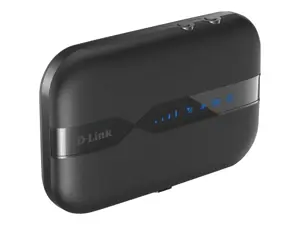 D-Link DWR-932, "Wi-Fi 4" (802.11n), 3G, 4G, 4G, Juodas, Nešiojamasis maršrutizatorius