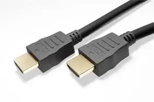 "Goobay" didelės spartos HDMI kabelis su "Ethernet" .61150 Juodas, nuo HDMI iki HDMI, 1 m