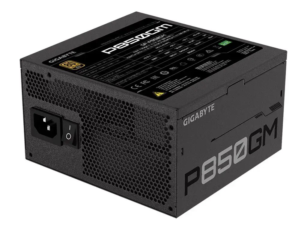 Maitinimo blokas GIGABYTE GP-P850GM, 850 W, 80 PLUS Gold