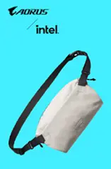 Gigabyte | AORUS Intel | Sling Bag | Grey