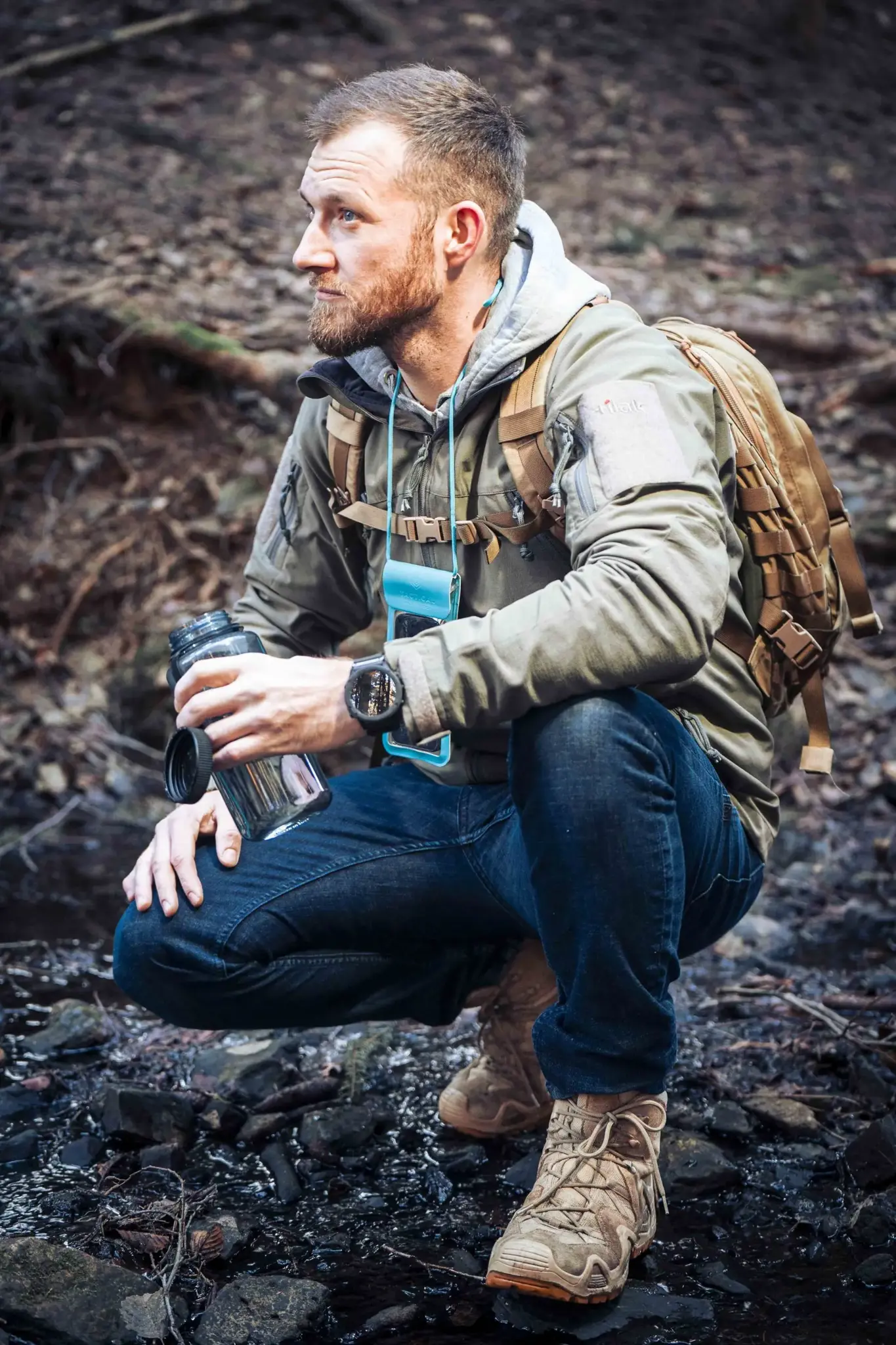 Tactical Splash Pouch XXL Sky Blue