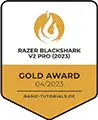 "Razer BlackShark V2 Pro+" ausinės, per ausis, laidinės, juodos spalvos