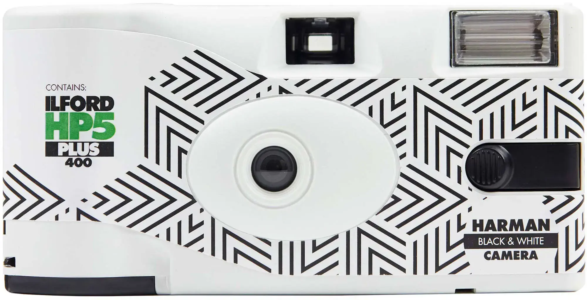 Ilford single use camera HP5 Plus 24+3, white