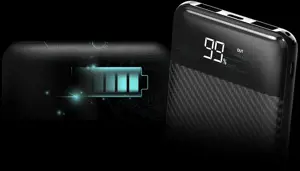 Silicon Power GP28, 10000 mAh, ličio polimeras (LiPo), 3,7 V, pilka