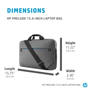 "HP Prelude" 15,6 colių viršutinė apkrova