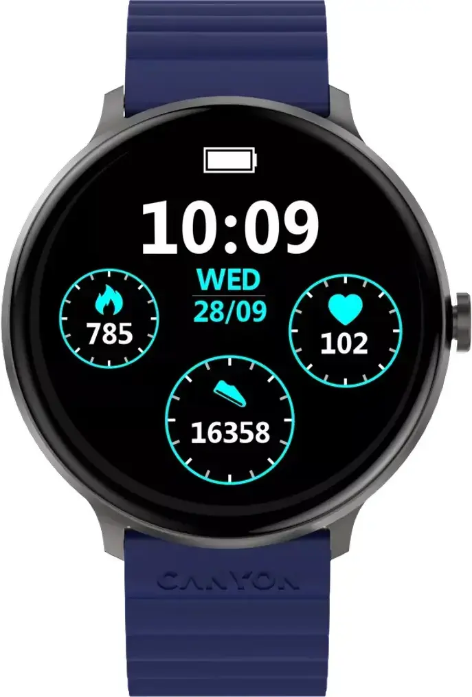 Canyon smartwatch Jacky SW-69, blue/yellow