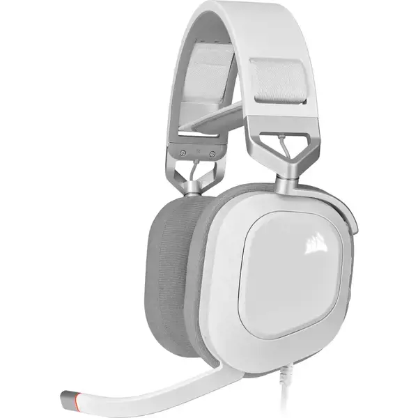 CORSAIR HS80 RGB USB ausinės White EU