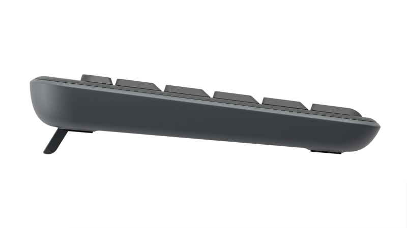 Logitech K250 Compact Belaidė klaviatūra, Bluetooth, US Int, Graphite
