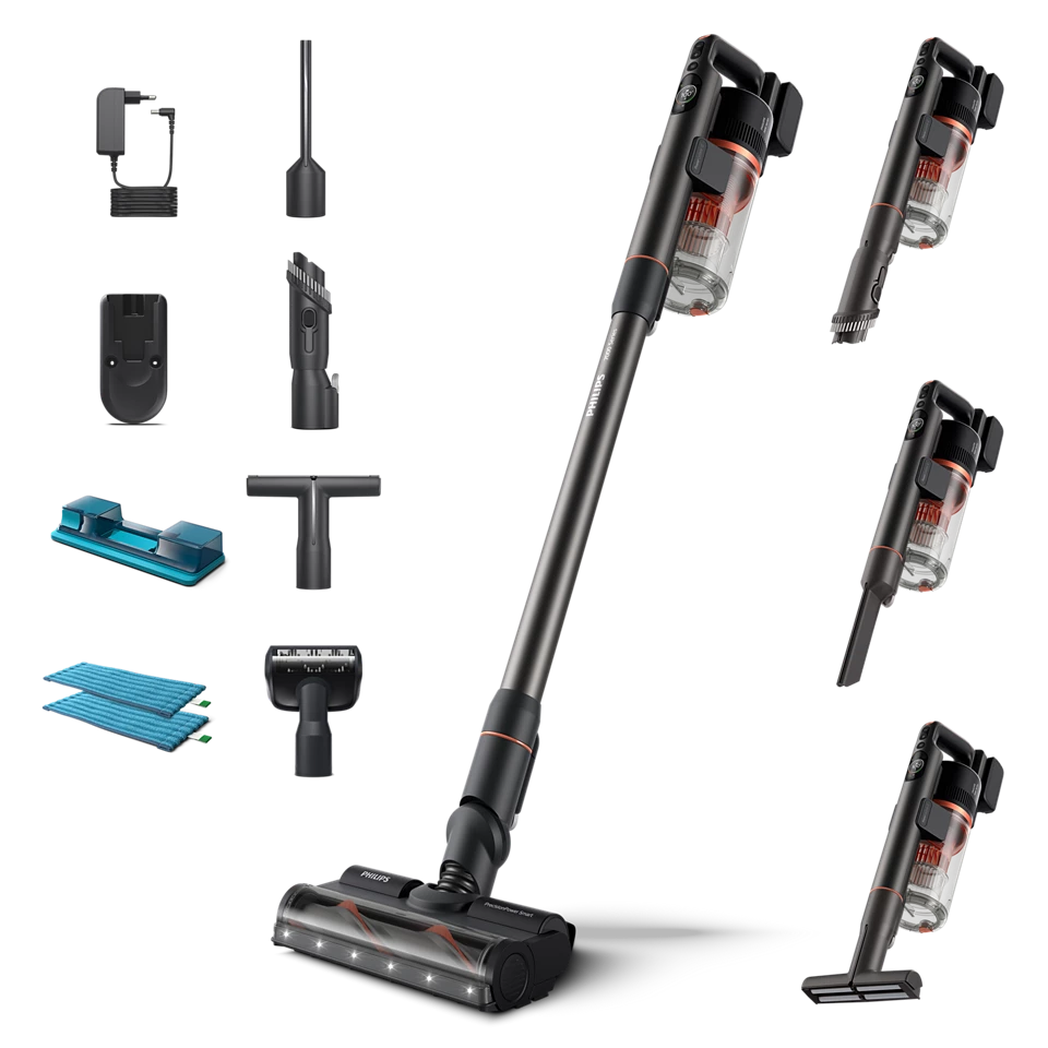 Philips Vacuum Cleaner | XC7055/01 Aqua | Cordless operating | Handstick | 25.2 V | Operating time (max) 80 min | Red Coral | Warranty 24 month(s)