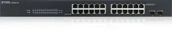 Zyxel GS-1900-24 v2, valdomas, L2, Gigabit Ethernet (10/100/1000), dvipusis, montuojamas į stovą, 1U