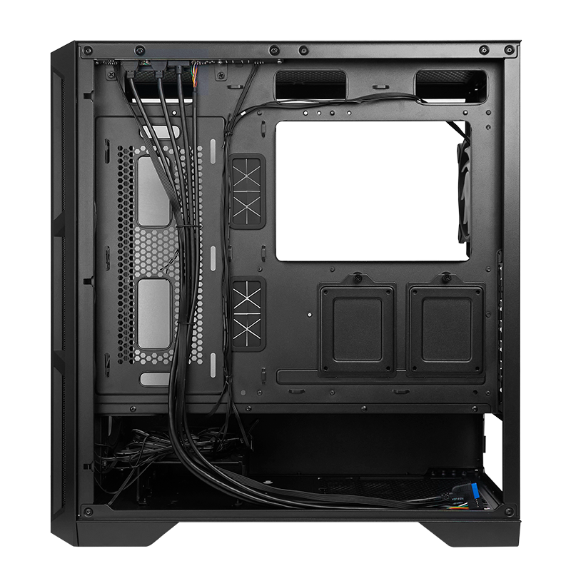 Chieftec APEX GA-01B-TG-OP ATX, Midi Tower, PC, Black, ATX, EATX, ITX, micro ATX, Mini-ITX, SPCC, Gaming