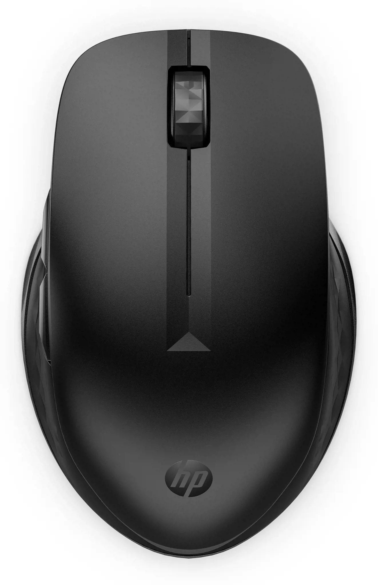 HP 435 daugiafunkcinė belaidė pelė, dvipusė, RF belaidė + "Bluetooth", 4000 DPI, juoda