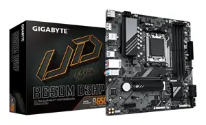 Mainboard GIGABYTE AMD B650 SAM5 Micro-ATX Memory DDR5 Memory slots 4 B650MD3HP1.3