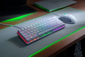 RAZER Huntsman Mini - Mercury Ed. Purple Switch - JAV išdėstymo klaviatūra