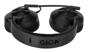 Lenovo Legion H200, Laidinis, Žaidimų, 20 - 20000 Hz, 337 g, Ausinės, juodos spalvos