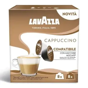 Kavos kapsulės LAVAZZA Cappuccino, 16vnt., 200 g