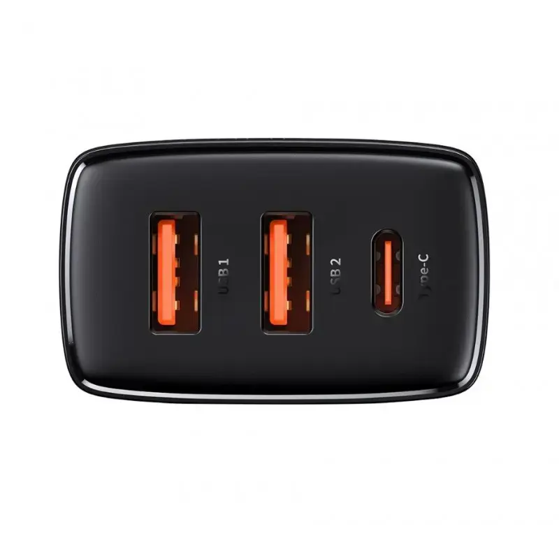 MOBILUSIS SIENINIS ĮKROVIKLIS 30W/JUODAS CCXJ-E01 BASEUS