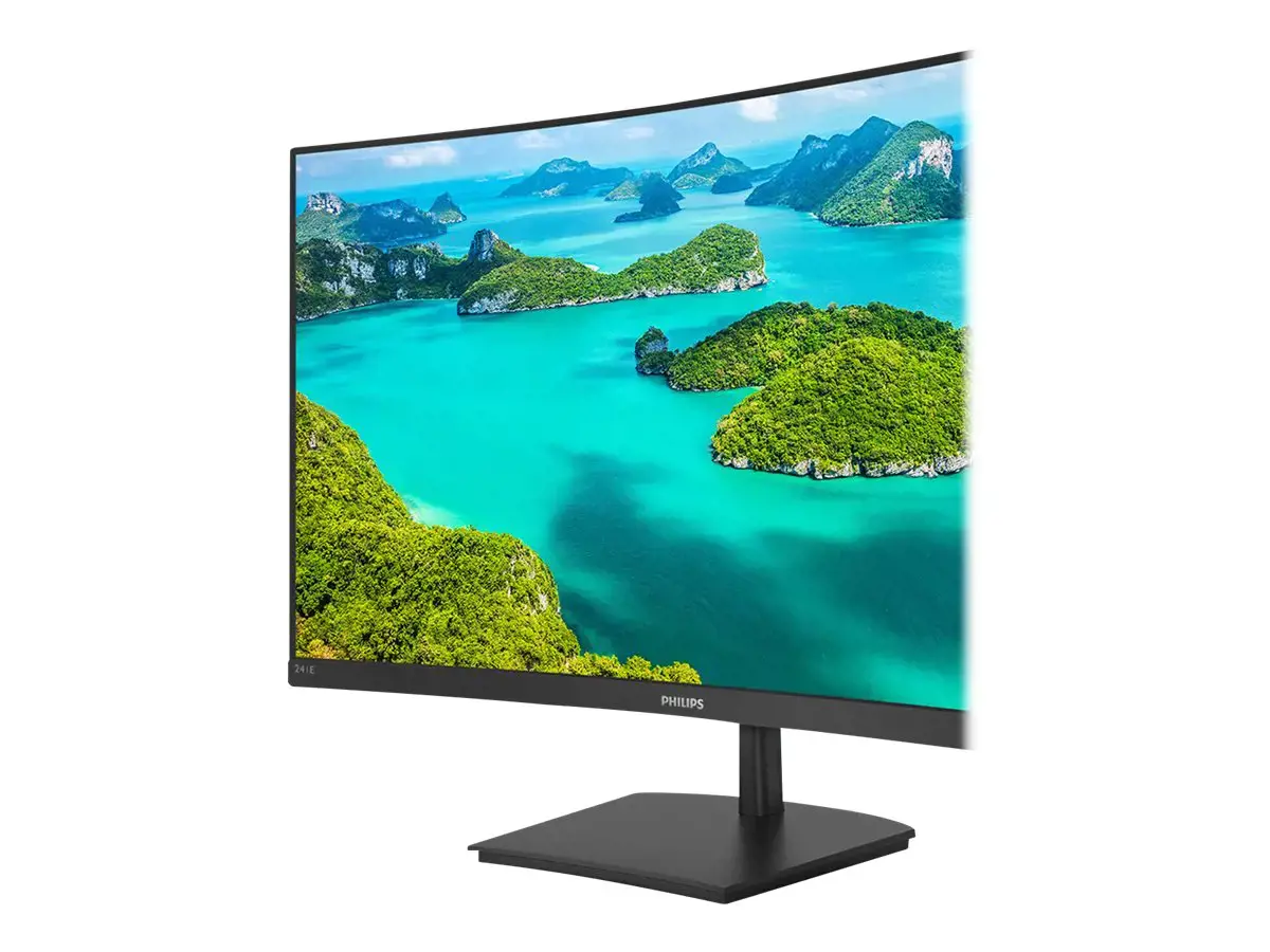 Monitorius PHILIPS 241E1SC/00 23.6inch Curved VA WLED 1920x1080 D-SUB HDMI