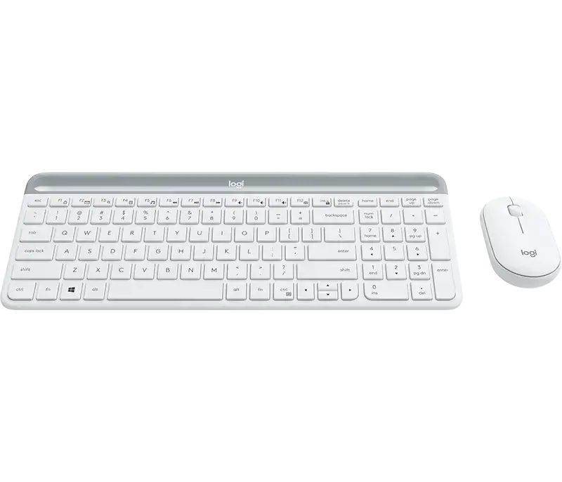 "LOGITECH Slim Wireless Keyboard and Mouse Combo MK470" - OFFWHITE - US INTNL - INTNL