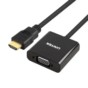 UNITEK Y-6333 "Unitek" HDMI ir VGA adapteris + garso adapteris, Y-6333