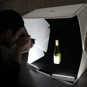 Fotografavimo palapinė LED ORANGEMONKIE Foldio 3 61 x 58.4 x 65.4 cm