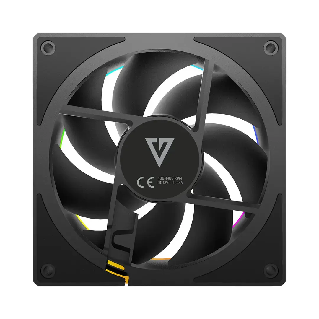 MODECOM VOLCANO LOOP 120 ARGB Reverse Fan Black